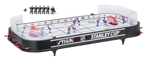 STIGA Hockey Gioco da Tavolo Stanley Cup 3T, Classico Gioco con 3 Squadre Intercambiabili Incluse : Giochi e giocattoli