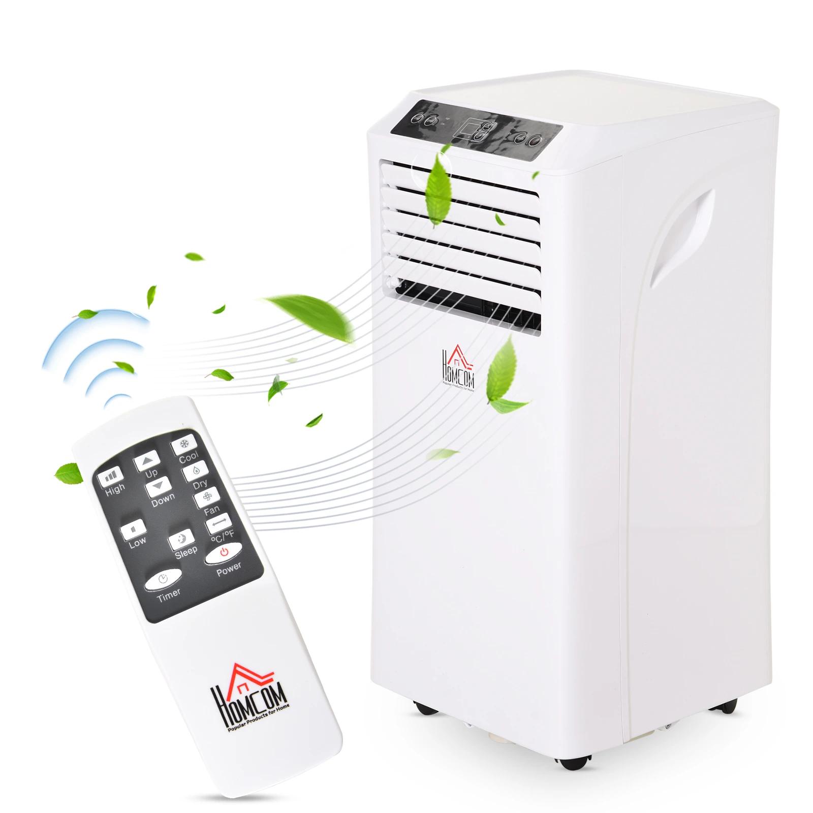 Mobiele airconditioning 3-in-1 airconditioner ontvochtiging 2,6 kW afstandsbediening ABS