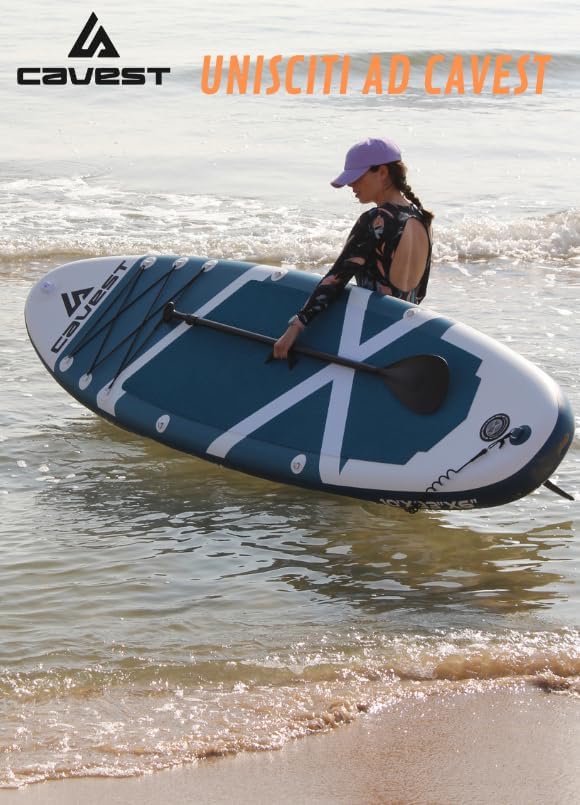 Tavola Paddle Surf gonfiabile con tutti gli accessori inclusi, per adulti e bambini. Alta stabilità. Stand up Paddle Board Sup. Resistente.