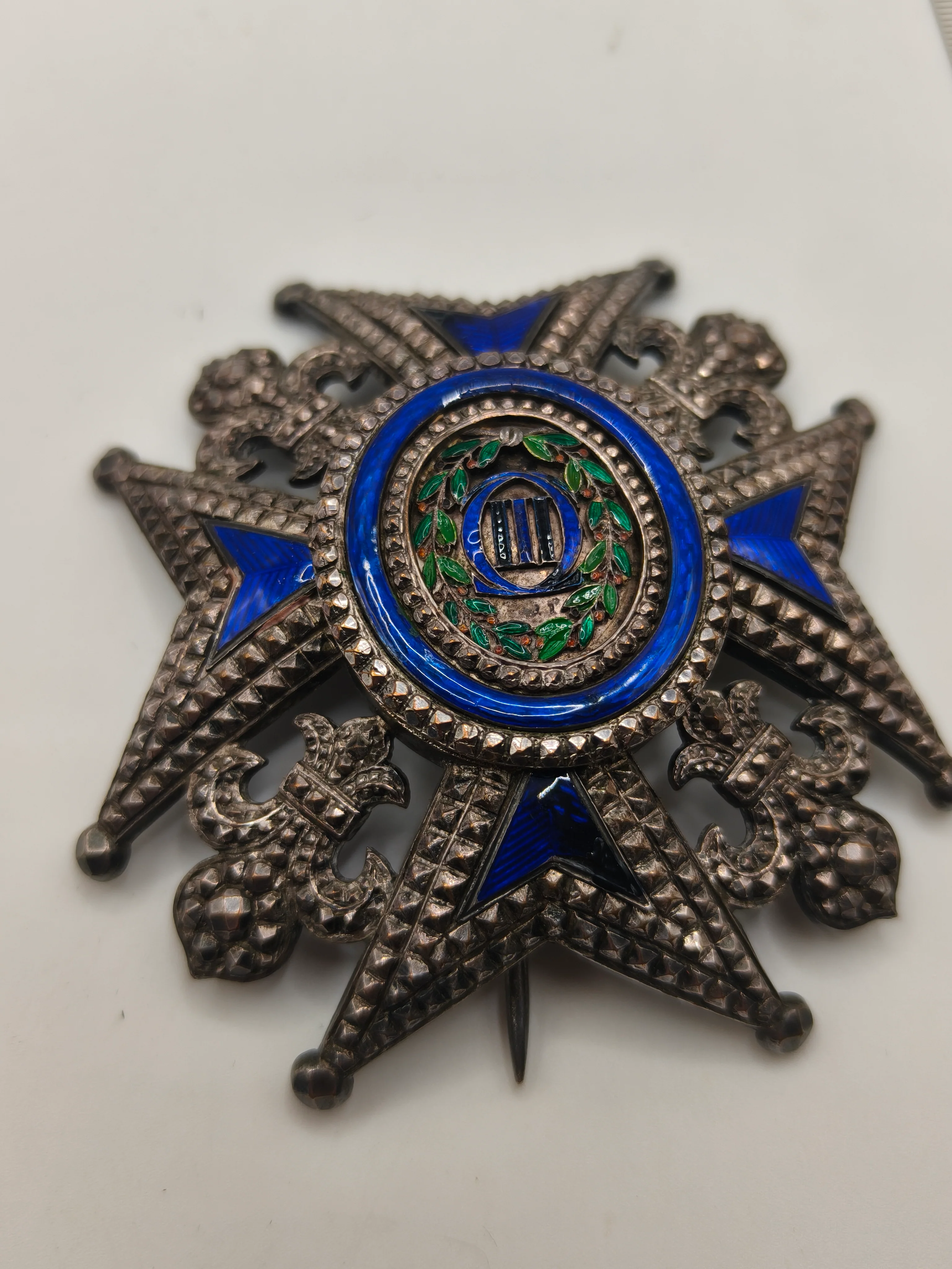 The Grand Cross of the Royal Order of Charles III . Spain XIX Century.