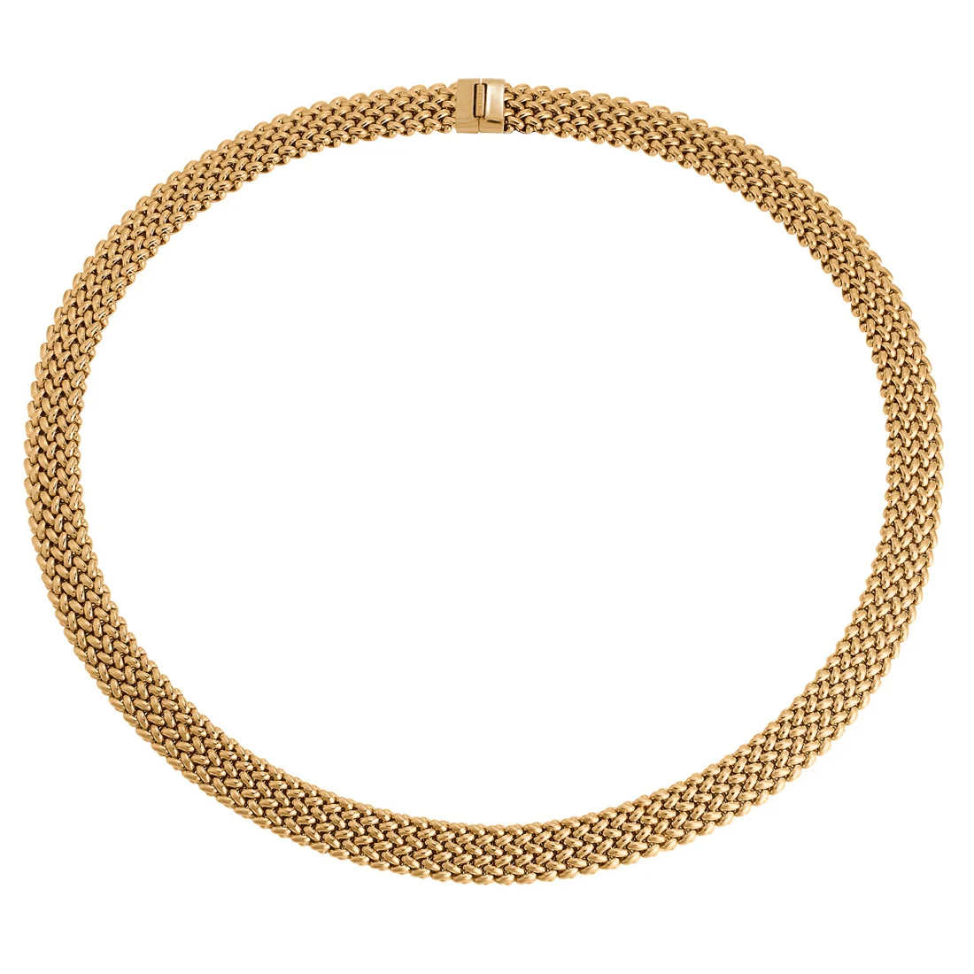 Collana Unoaerre a chicco di riso in argento dorato giallo 6224