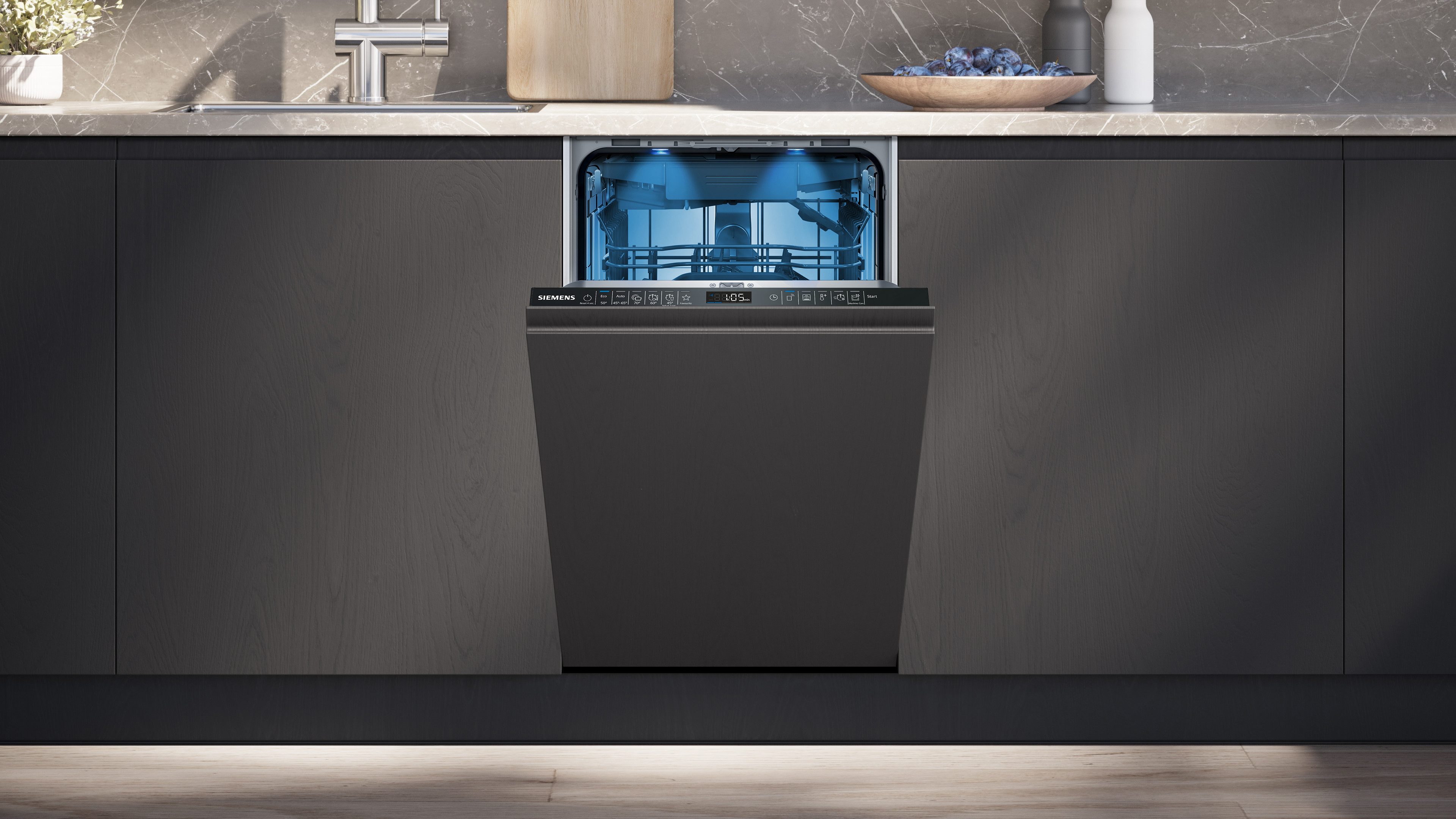 vollintegrierbarer Geschirrspüler iQ500 SR65EX09ME