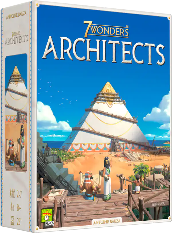 7 Wonders Architects bordspel - Wonder bouwen