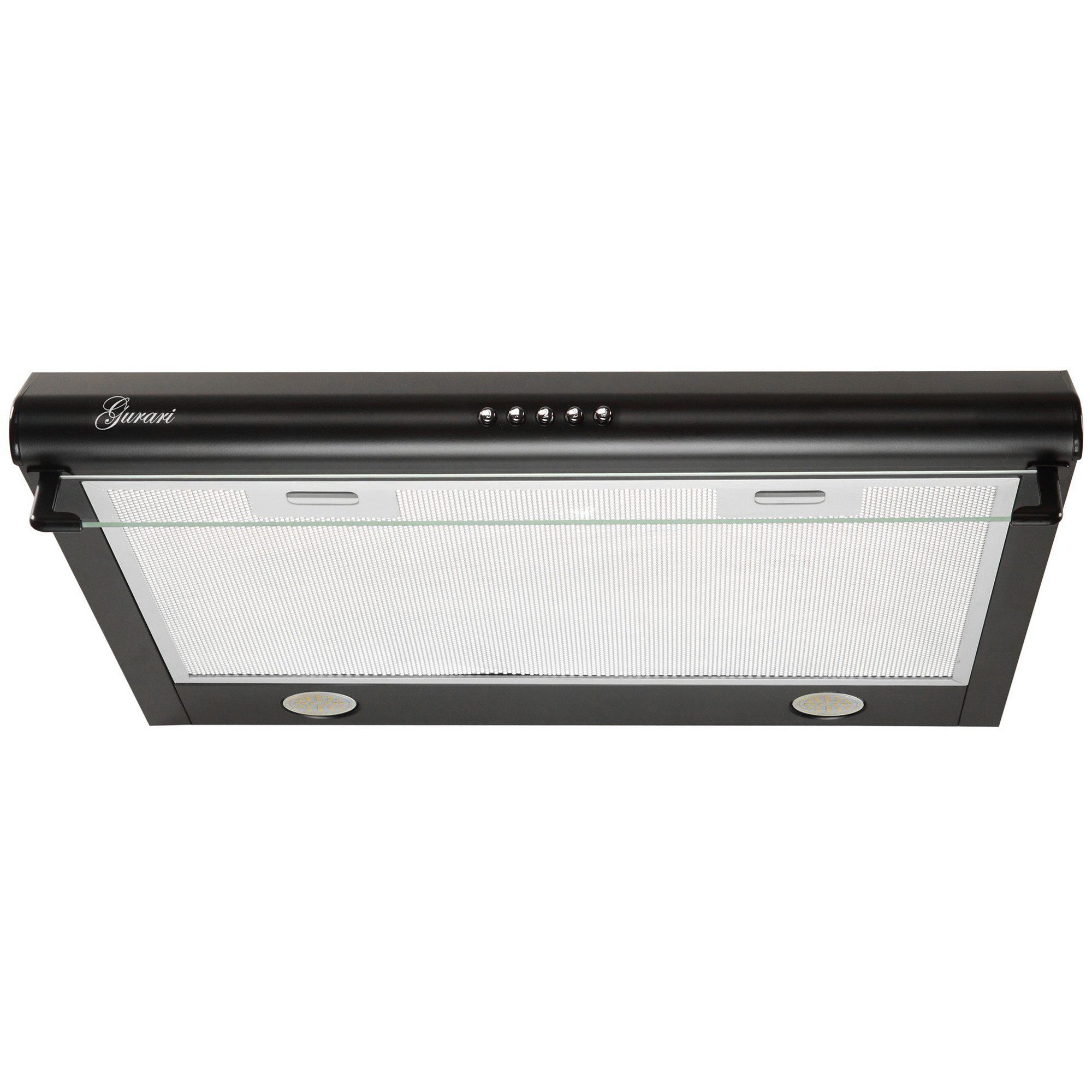 Wandhaube Unterbauhaube GCH F 590 60 Einbau Dunstabzugshaube 60 cm, 250m³/h, LED