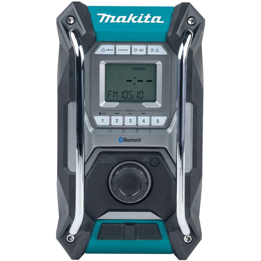 2025 Makita GRM02 Draadloze Radio met Bluetooth 40V MAX XGT - Los Gereedschap