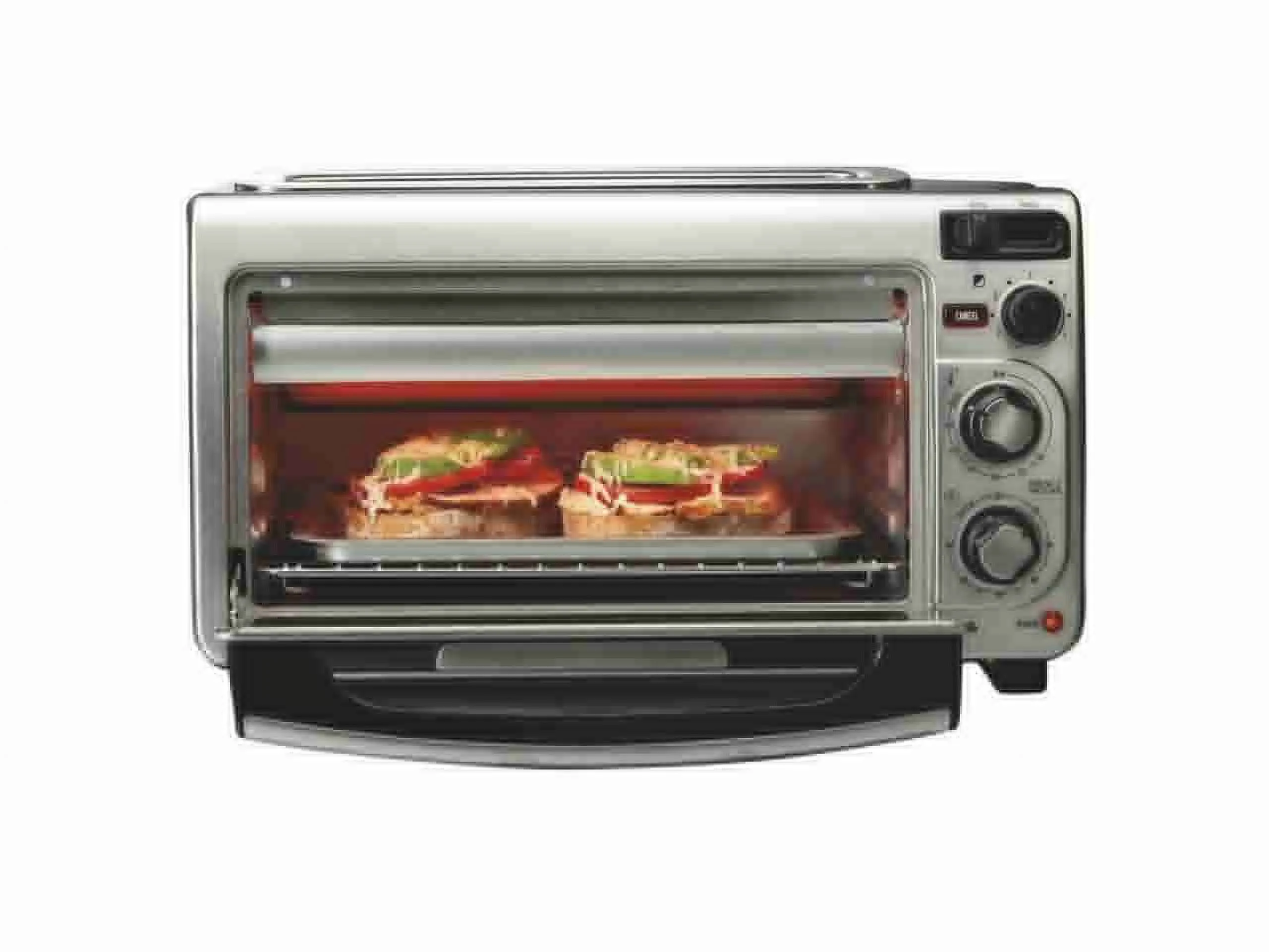 Hamilton Beach 2-in-1 Countertop Oven and Toaster Combination, Stainless Steel