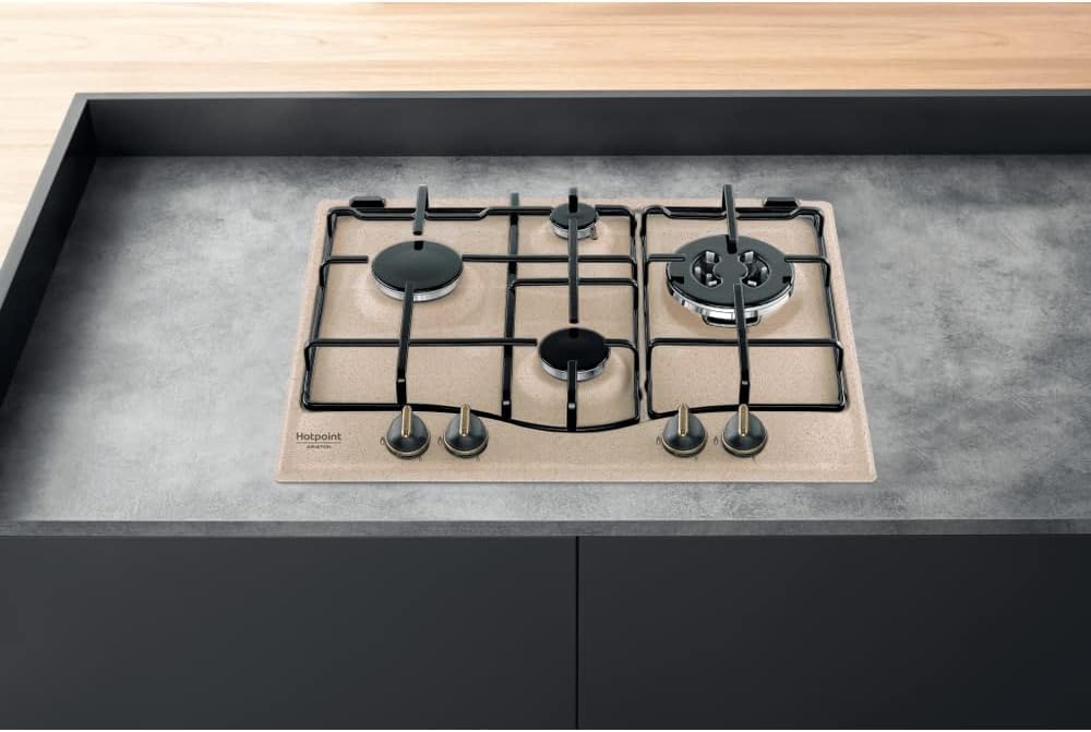 Hotpoint PC 640 T (AV) R/HA Incasso Piano cottura a gas Avena piano cottura