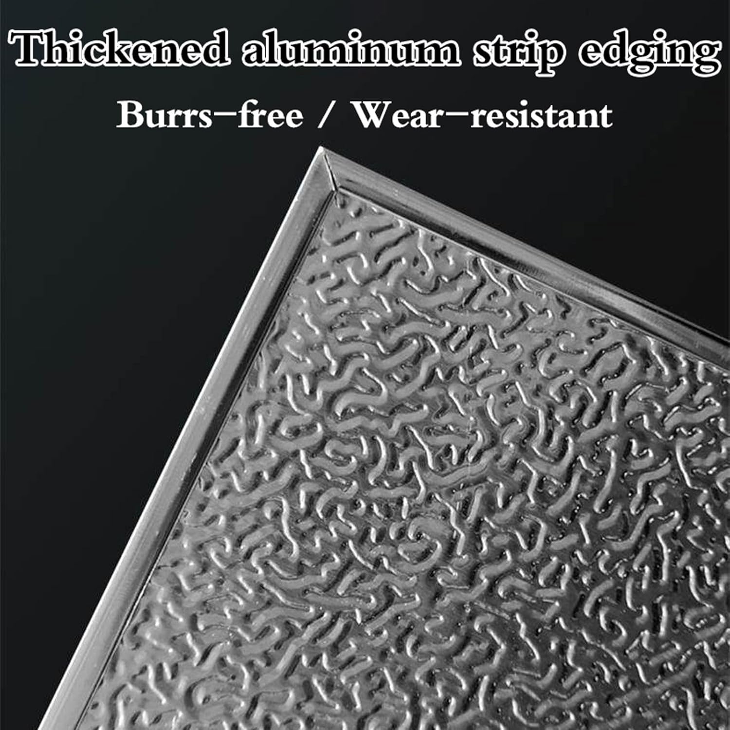 Generisch Hitzeschutzplatte aus Aluminium für Kühlschränke, flammhemmende Wärmedämmplatte, Brandschutz für Herd, Backofen, Mikrowelle, Schränke, Küchensicherheit
