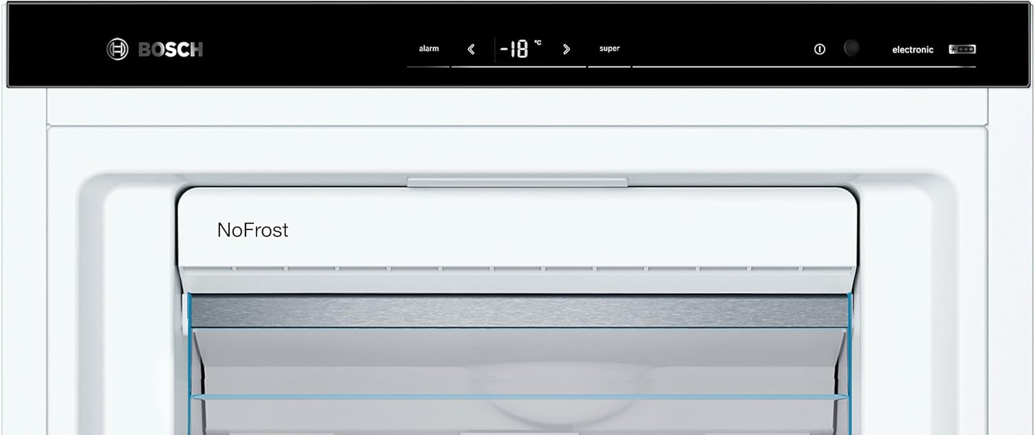 Bosch Hausgeräte GSN54AWDV Serie 6 Freistehender XXL-Gefrierschrank/A+++ / 176 x 70 cm / 188 kWh/Jahr/weiß / 360 l/IceTwister/BigBox