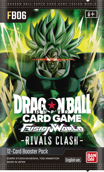 Dragon Ball Super Card Game Fusion World - Rivals Clash - Booster Pack  [FB06]