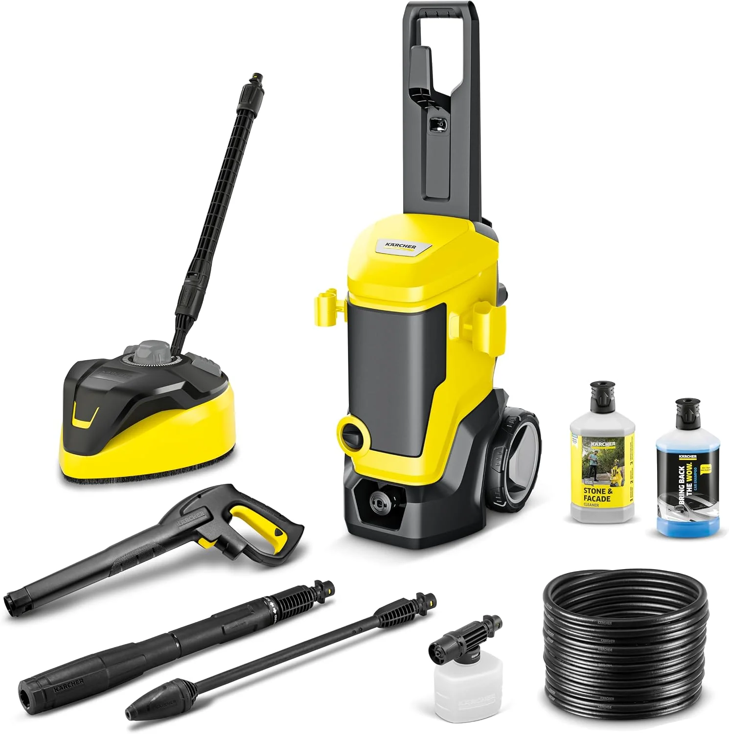 Kärcher Hochdruckreiniger K 7 WCM FJ Home, Fördermenge: 600 l/h, Gewicht: 17,1 kg, Druck: max. 180 bar, Flächenleistung: 60 m²/h, HD-Pistole