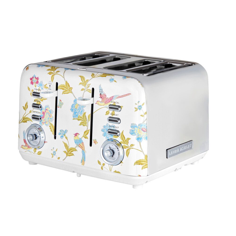 Toaster Laura Ashley 4 Scheiben-Toaster, 7 Stufen – China Rose Design VQ