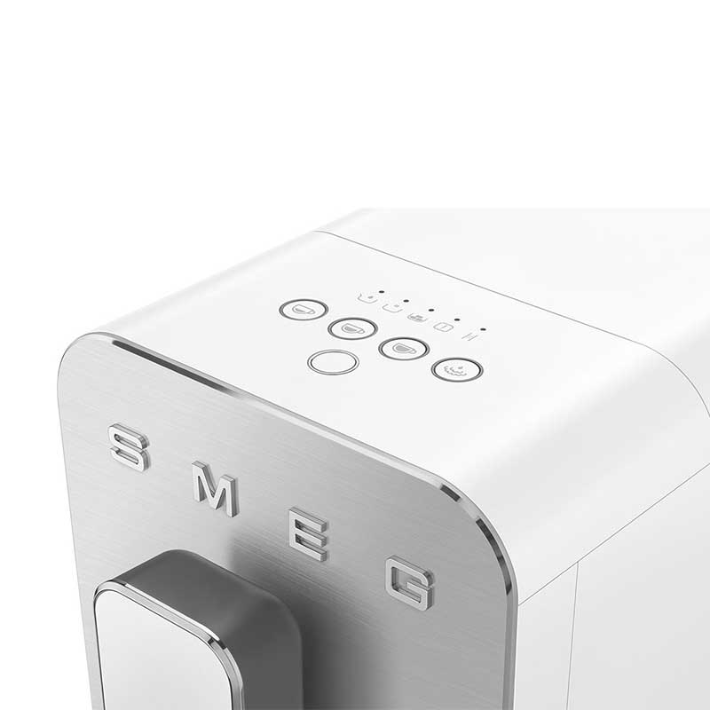 Smeg Macchina da caffe Bianca Automatica BCC12WHMEU
