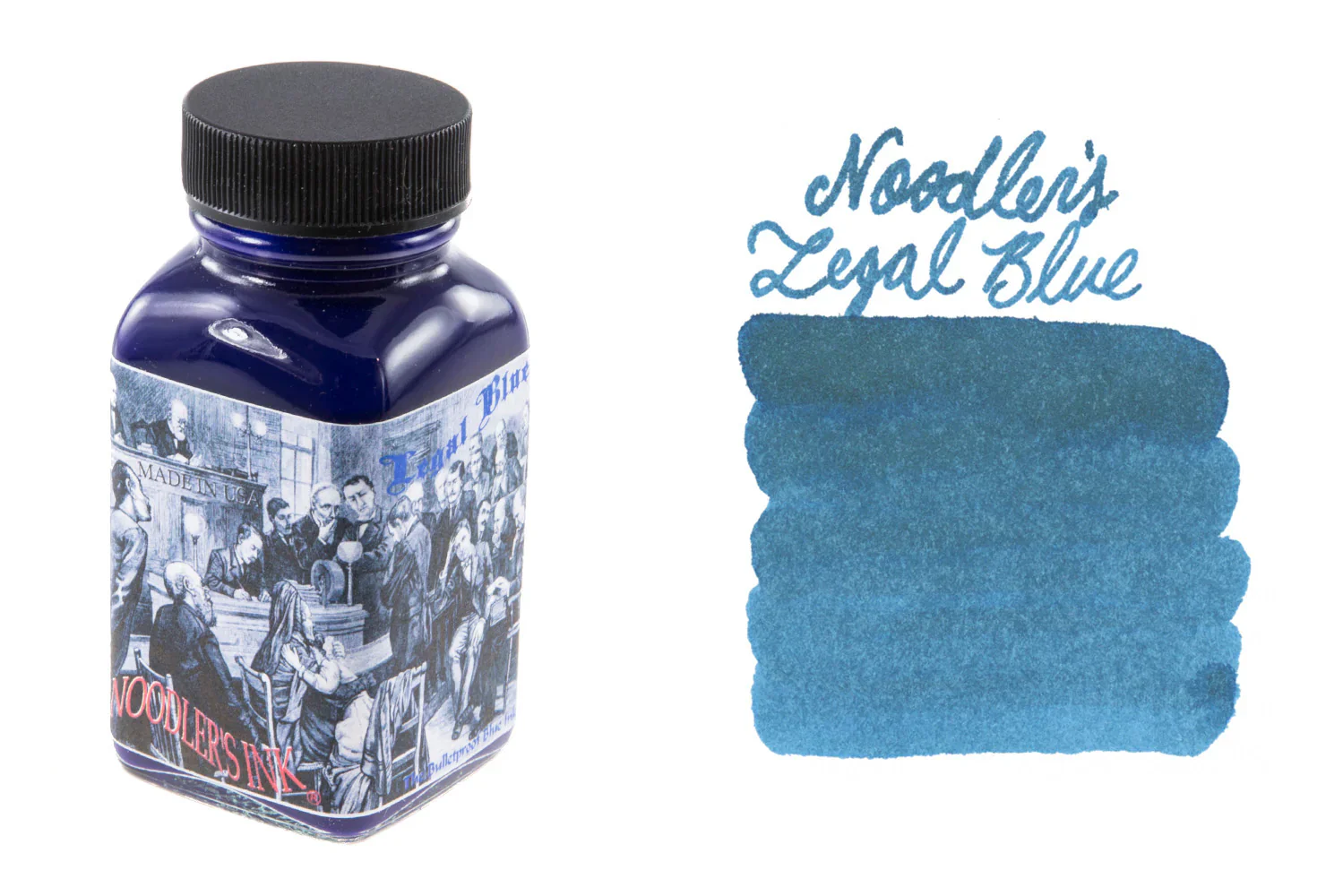Noodler's Legal Blue Fountain Pen Ink