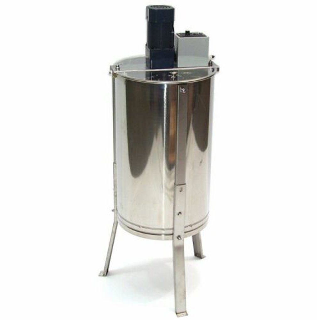 Zentrifugenentsafter Honigschleuder 3 Rahmen 3 Waben E6572 Edelstahl Imker