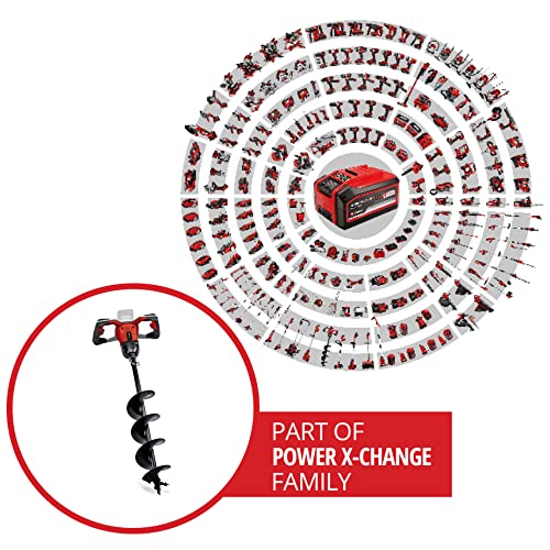 Einhell Trivella a batteria GP EA 18/150 Li BL  Solo Power X Change (ioni di litio, 18 V, motore senza spazzole, incl. punta per trivella Ø 150 mm, fornitura senza batteria e senza caricabatteria) : Amazon.it: Giardino e giardinaggio