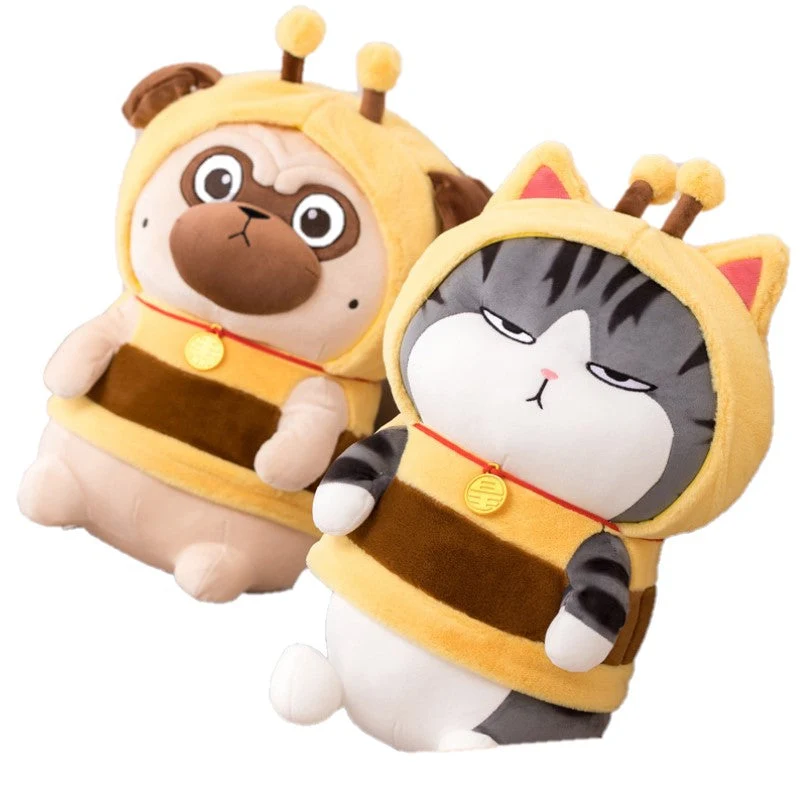 Kawaii Cute Cat Plush Doll Pillow Soft Stuffed Toy 30/50cm