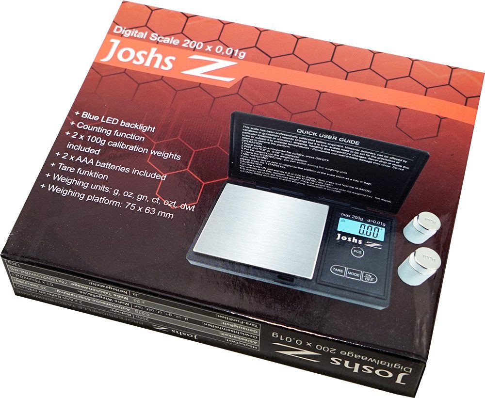 Feinwaage Digitale Taschenwaage Z-200, 200 g / 0,01 g, Feinwaage