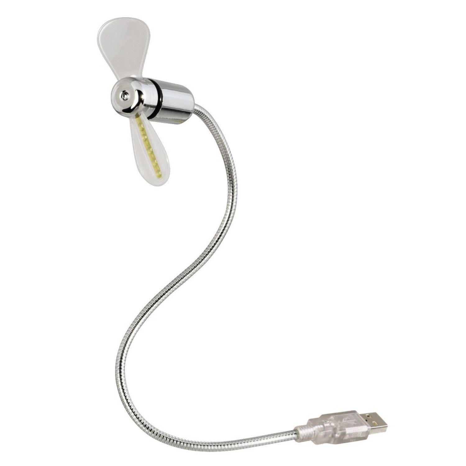Mini USB-Ventilator USB-Ventilator mit bunten LED Mini Lüfter