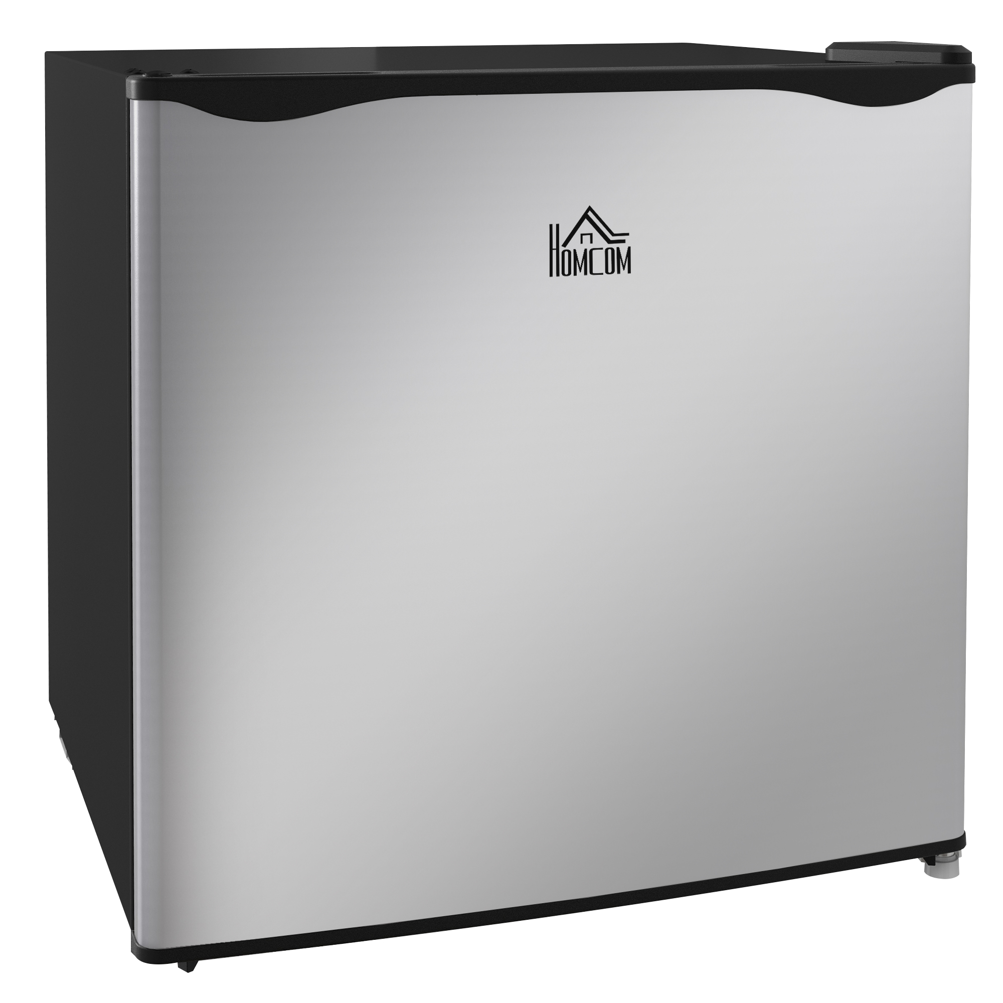 Mini-Vriezer, 35 L Minikoelkast, -14 tot -24��, 5-Staps Temperatuurregeling, 47 x 44,2 x 48,8 cm, Zilver