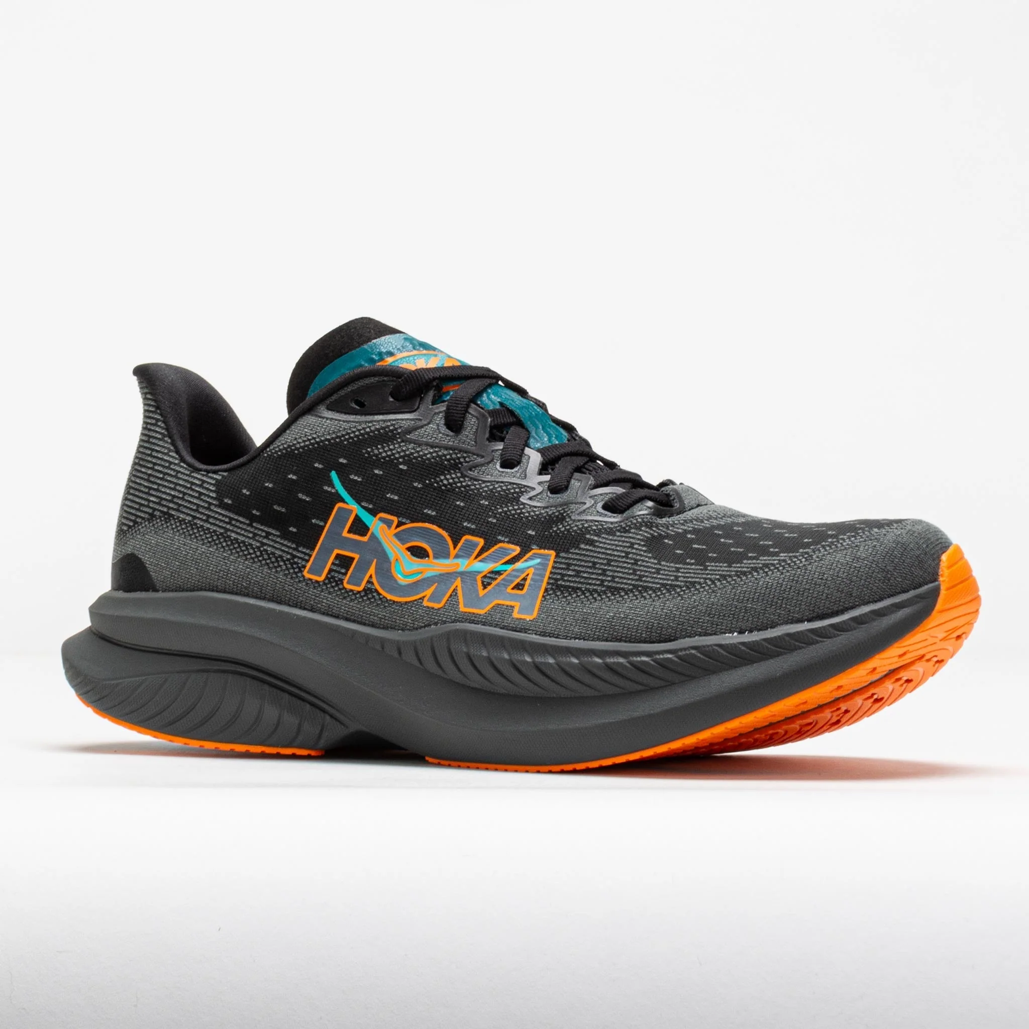 Mach 6 Men's Black/Electric Tangerine
