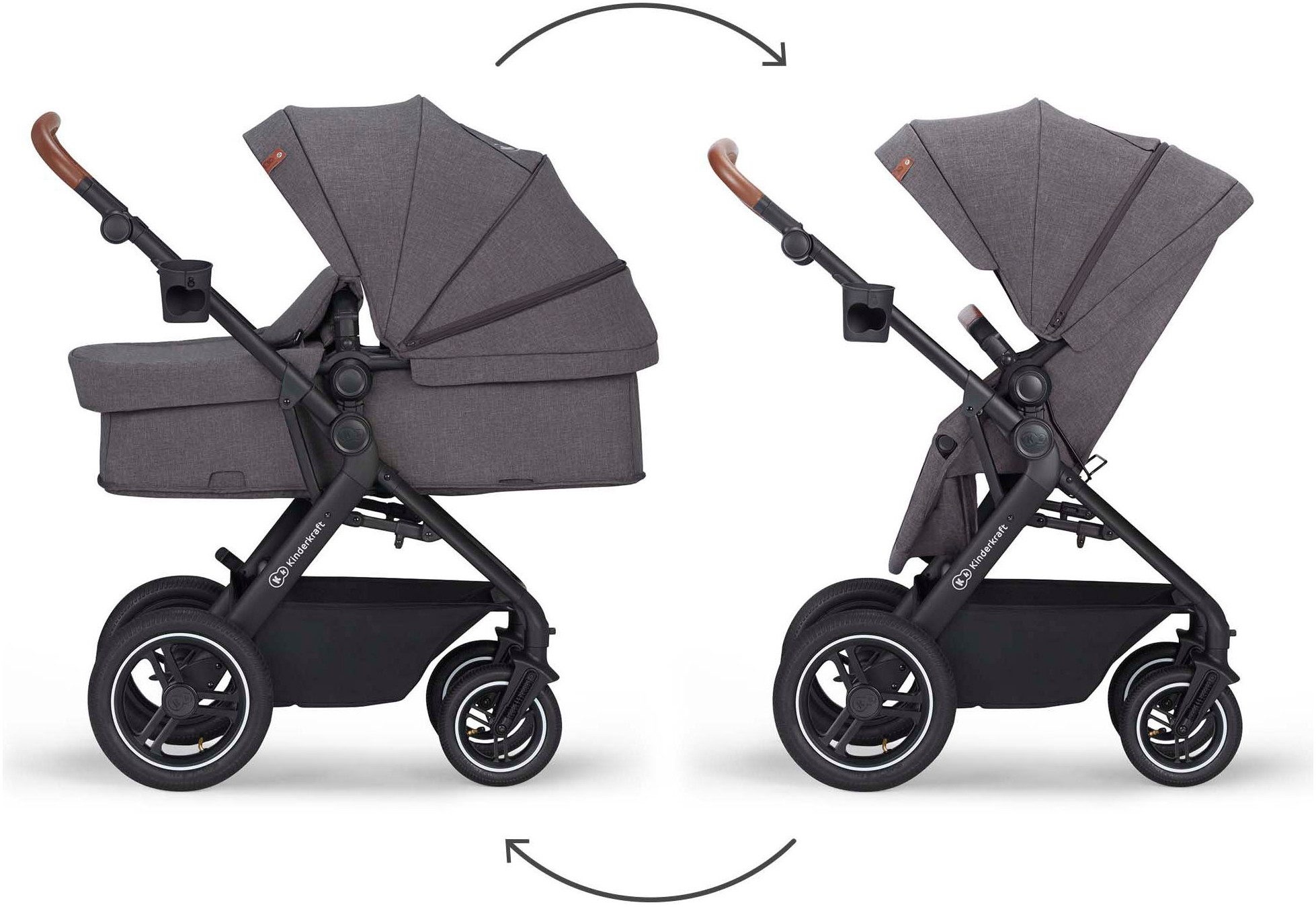 Kombi-Kinderwagen B-TOUR PRO 3in1