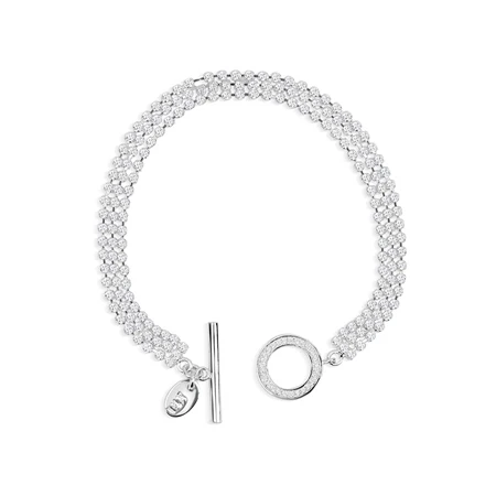 Newbridge Silverware Triple Strand Bracelet