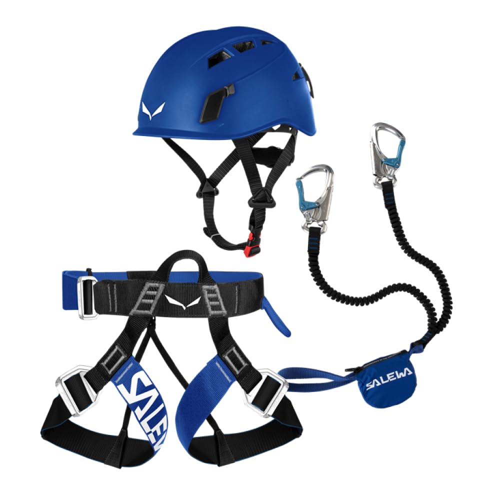 SALEWA Klettersteig Komplettset Attac Evo Toxo 3.0 für sichere Via Ferrata Touren und Bergsteigen