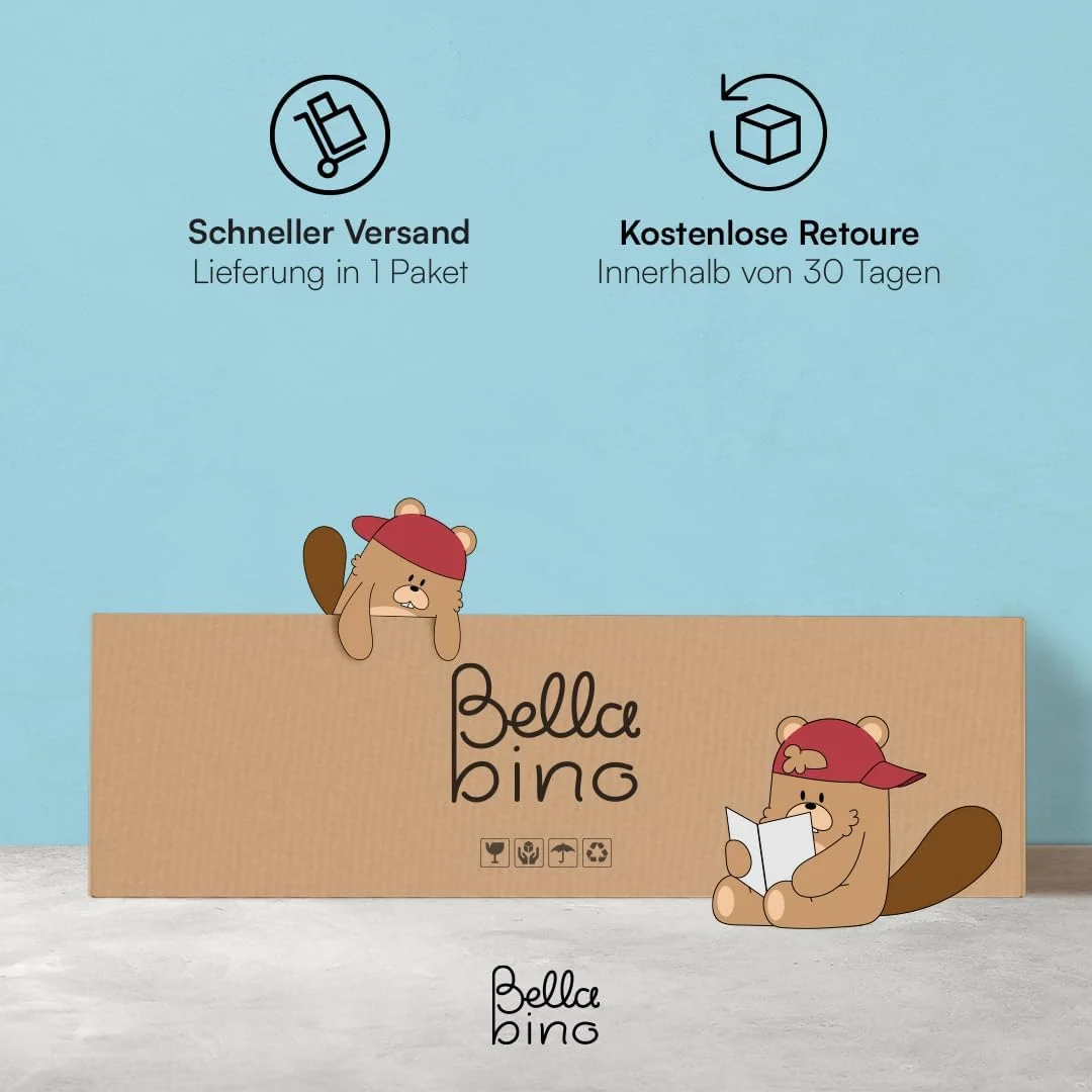 Bellabino Twist Kinder- und Jugendmatratze mit 7-Zonen-Kern