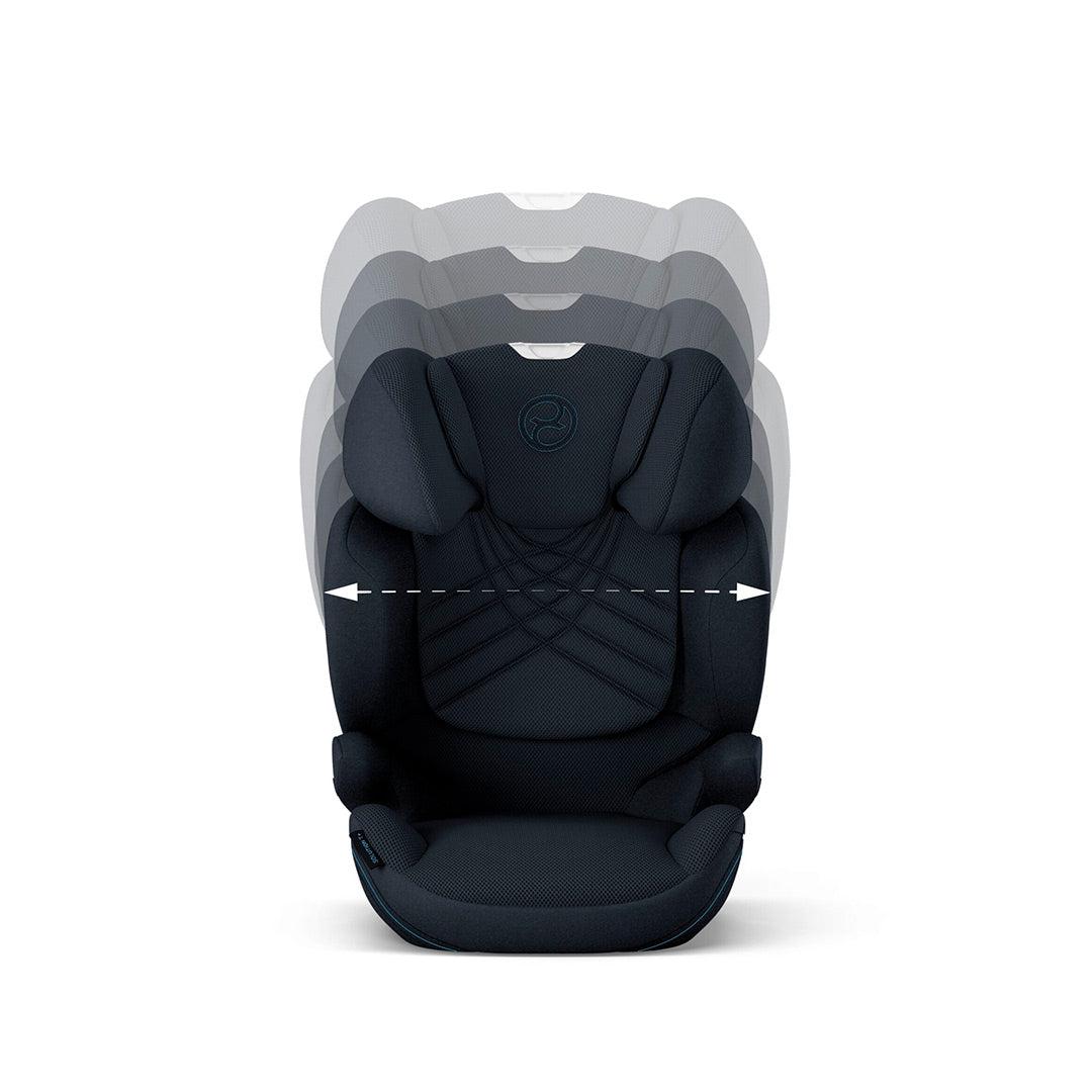 2025 Seggiolino auto CYBEX Solution T i-Fix Plus – Gruppo 2/3, Nautical Blue, con ISOFIX e poggiatesta regolabile in altezza