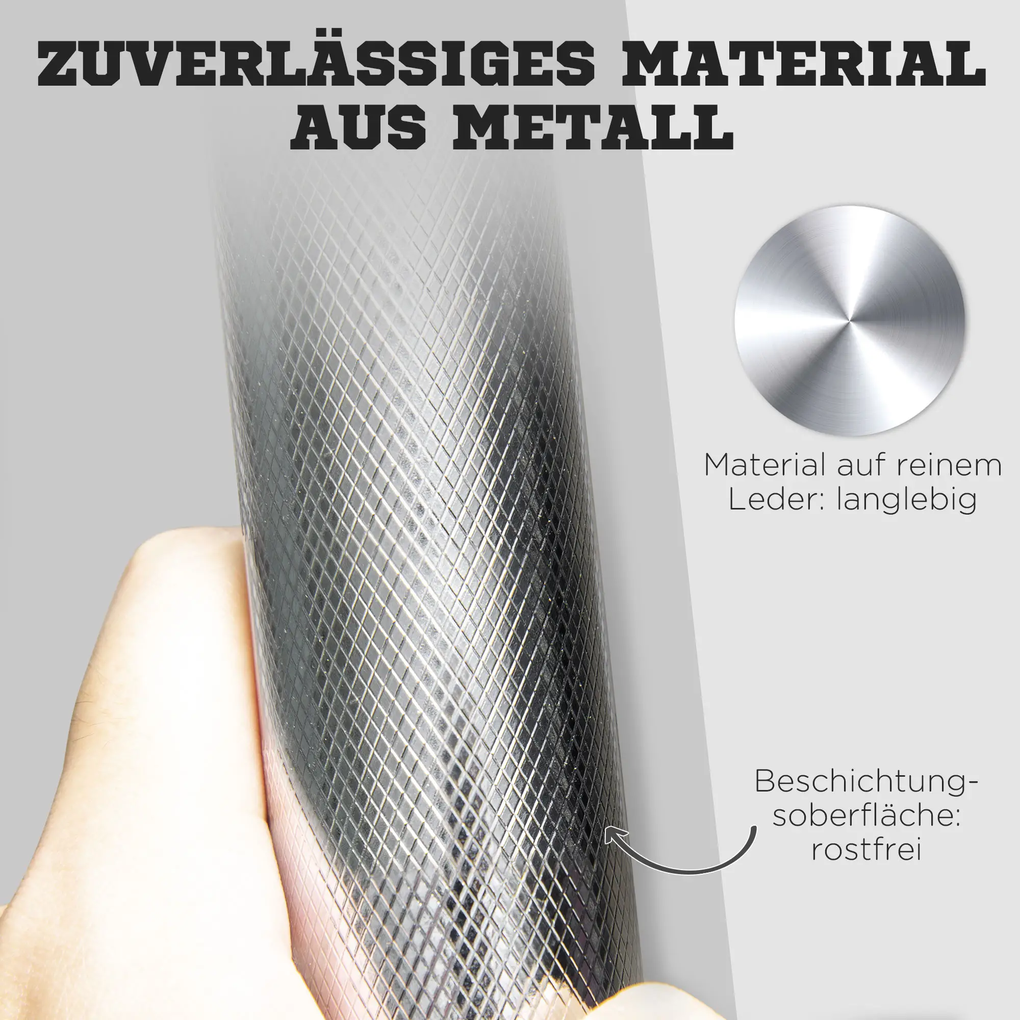 HOMCOM Halterset 2-in-1 halter stang combineerbaar ijzer