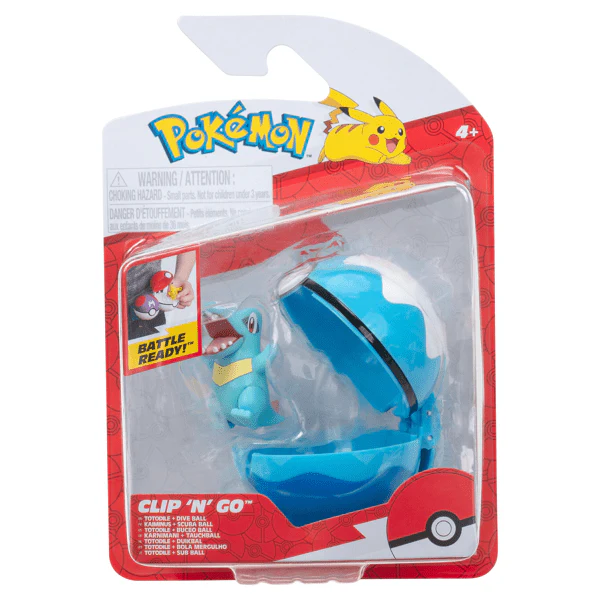 Pokémon Clip N Go Poké Ball Figure - Series 19 Assorted