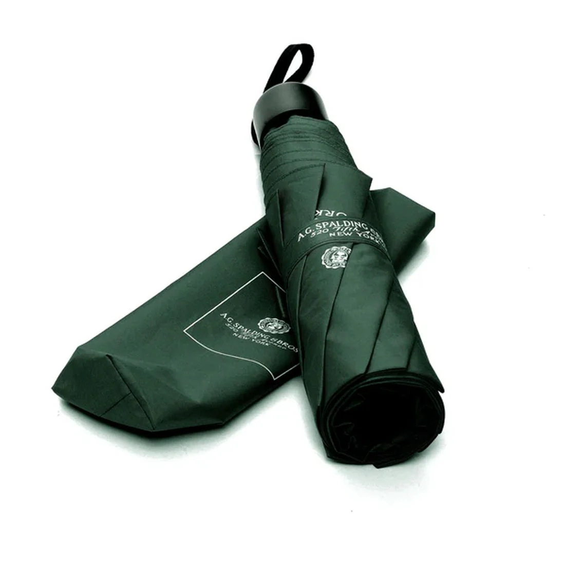Ombrello Spalding & Bros verde scuro 722710U331