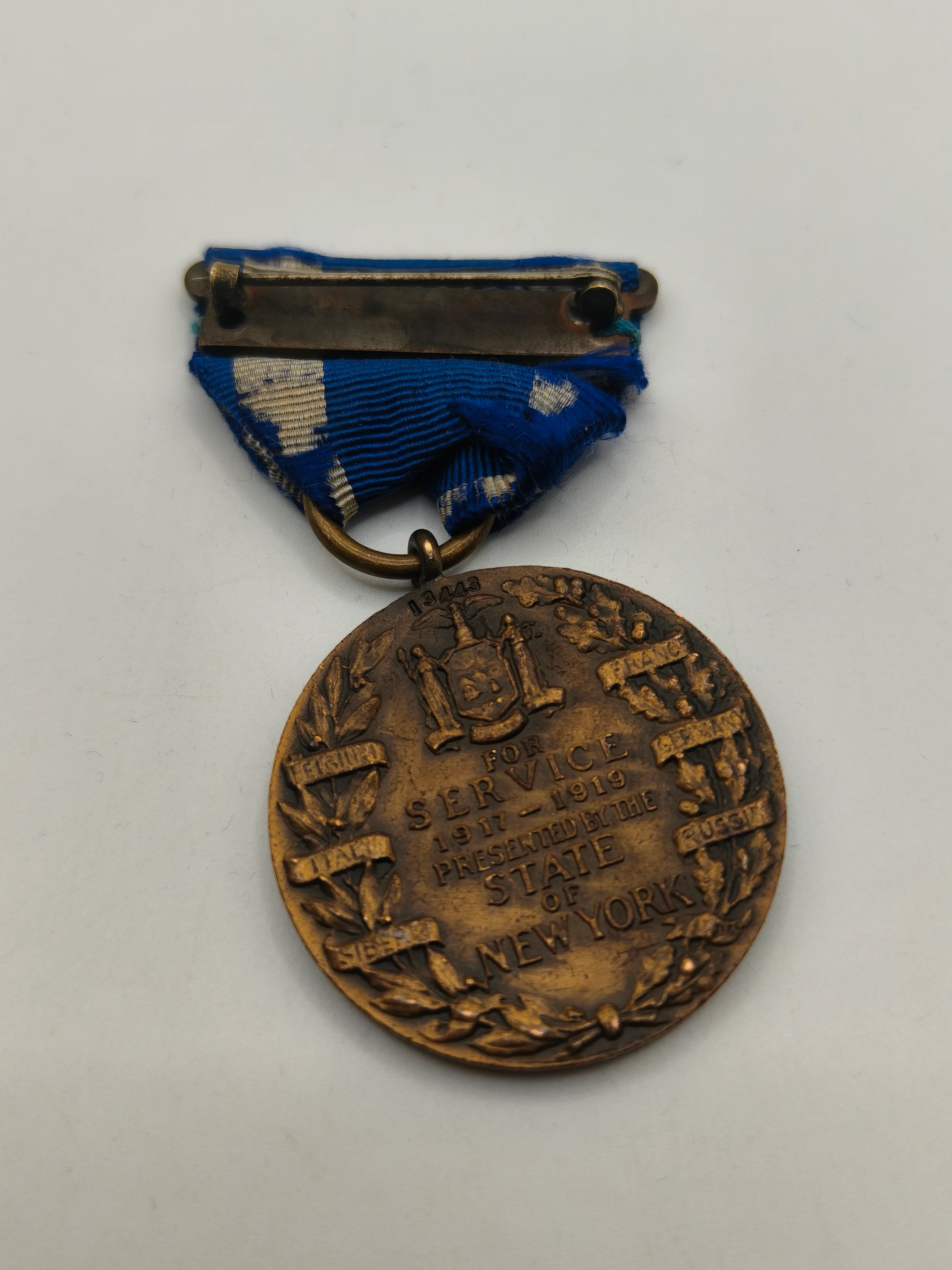Medallas combatientes Estados Unidos. IWW