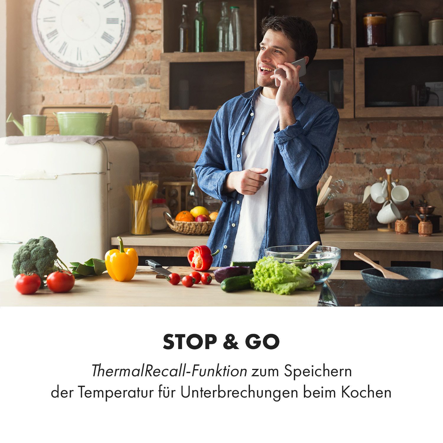 Induktions-Kochfeld Delicatessa 90 Hybrid
