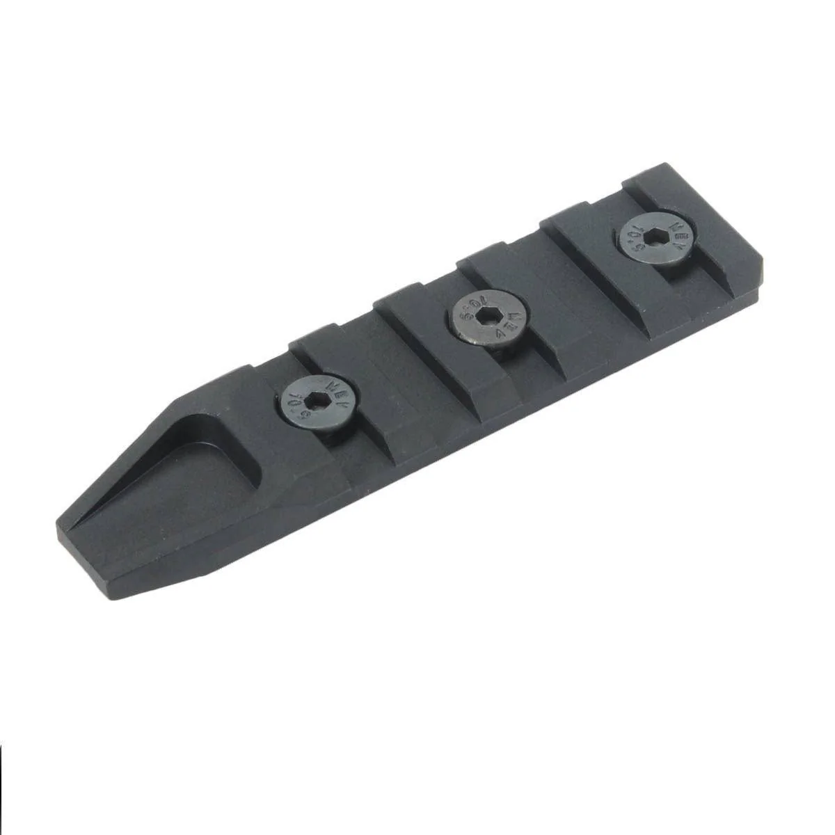 AR15 Keymod 5 Slot Picatinny Weaver Rail Section Aluminum