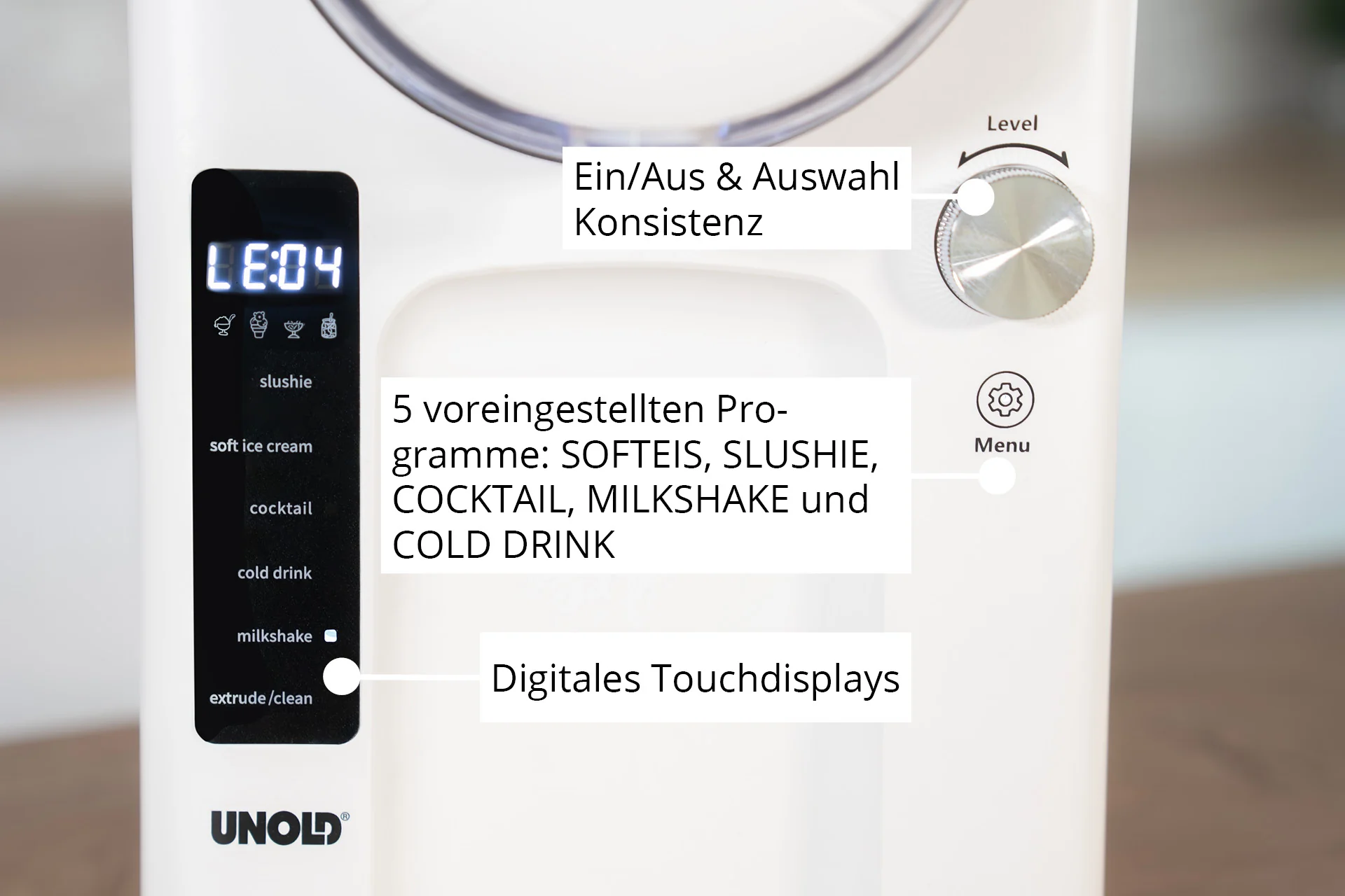 2025 Macchina 2in1 per Slush e Gelato Sofie