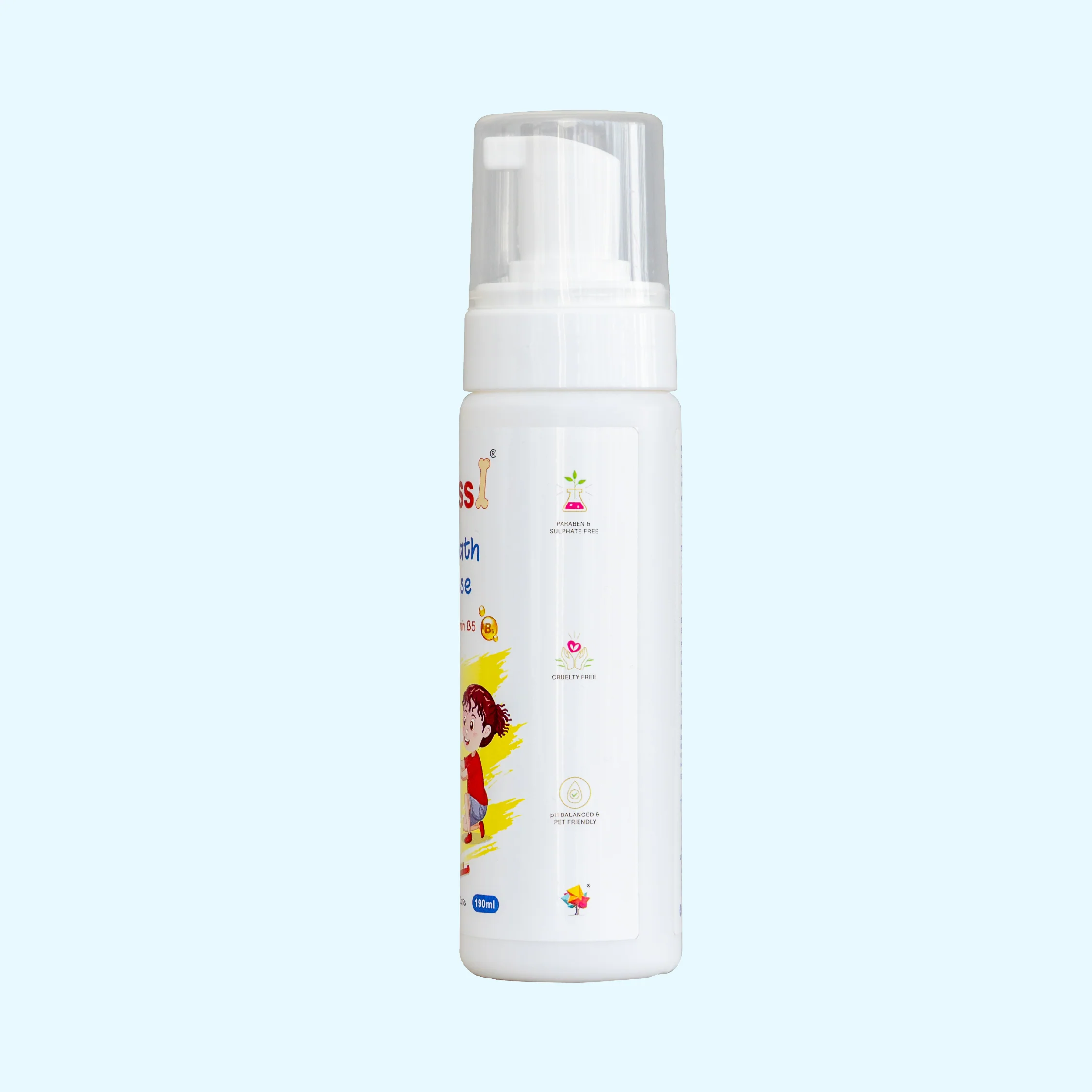 Mousse per bagno secco