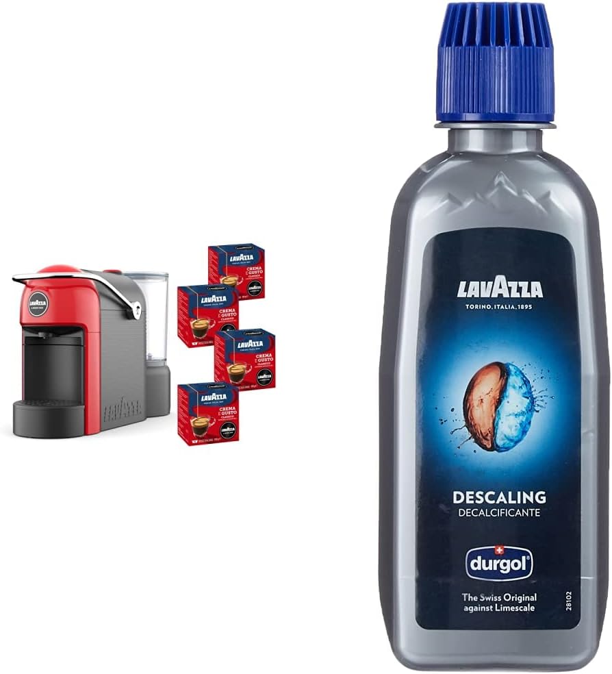 Lavazza a Modo Mio Jolie - Macchina per Caffé, 10 bar, per capsule Lavazza A Modo Mio, Rossa