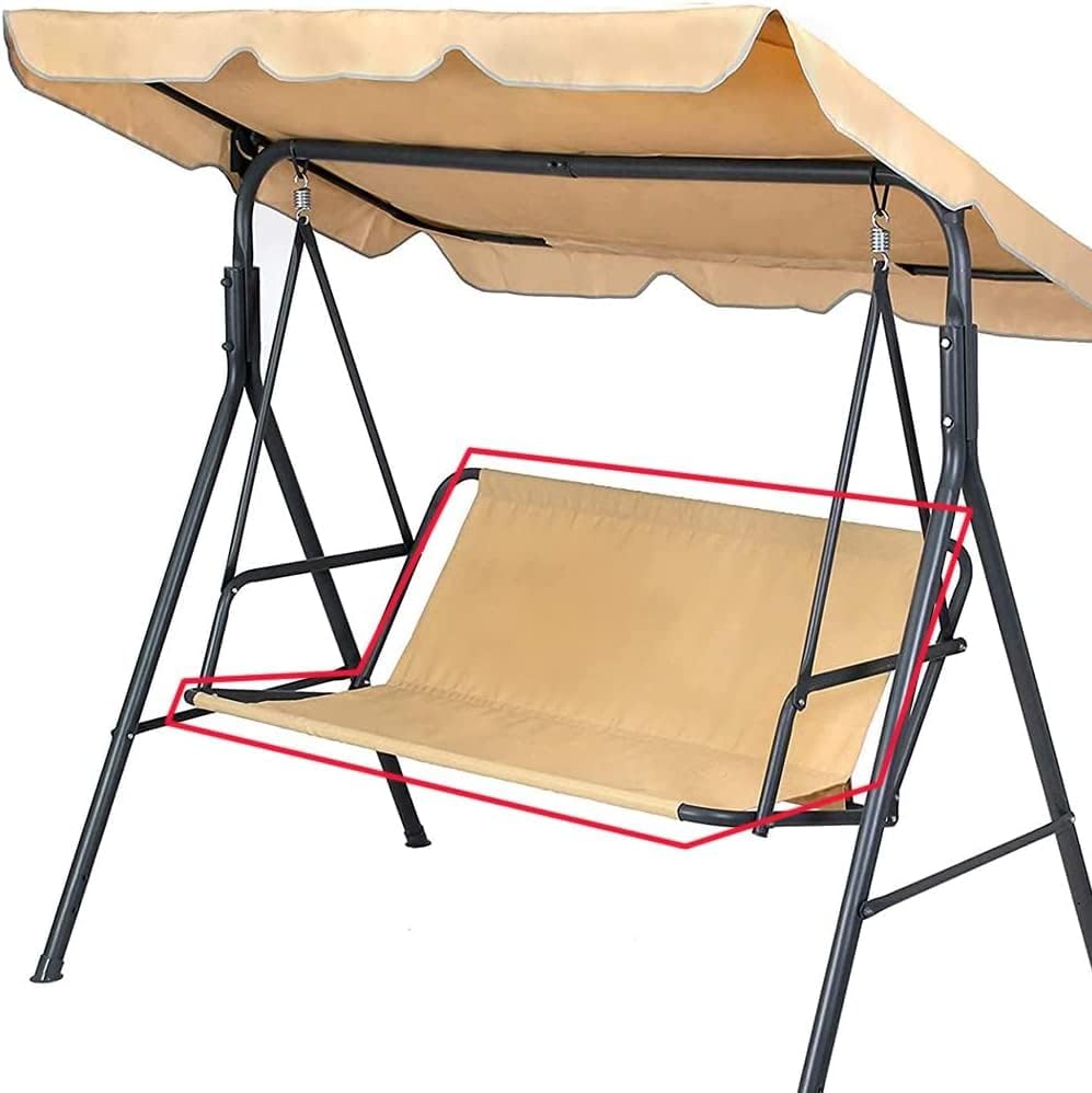 Garden Swing Seat Cover for Garden Rocking Chair Seat Covers Garden Swing Seat Covers Garden Chair Cover 2 3 Seater (Grey, 115 * 48 * 48 cm)