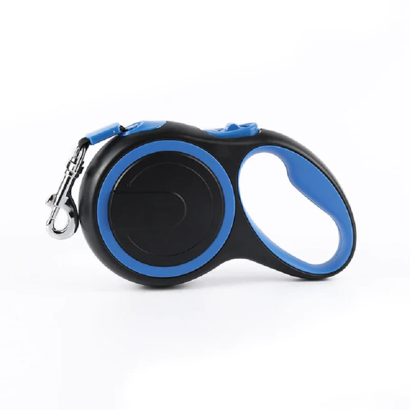 Retractable Dog Walking Leash with Anti-Slip Handle & Brake System