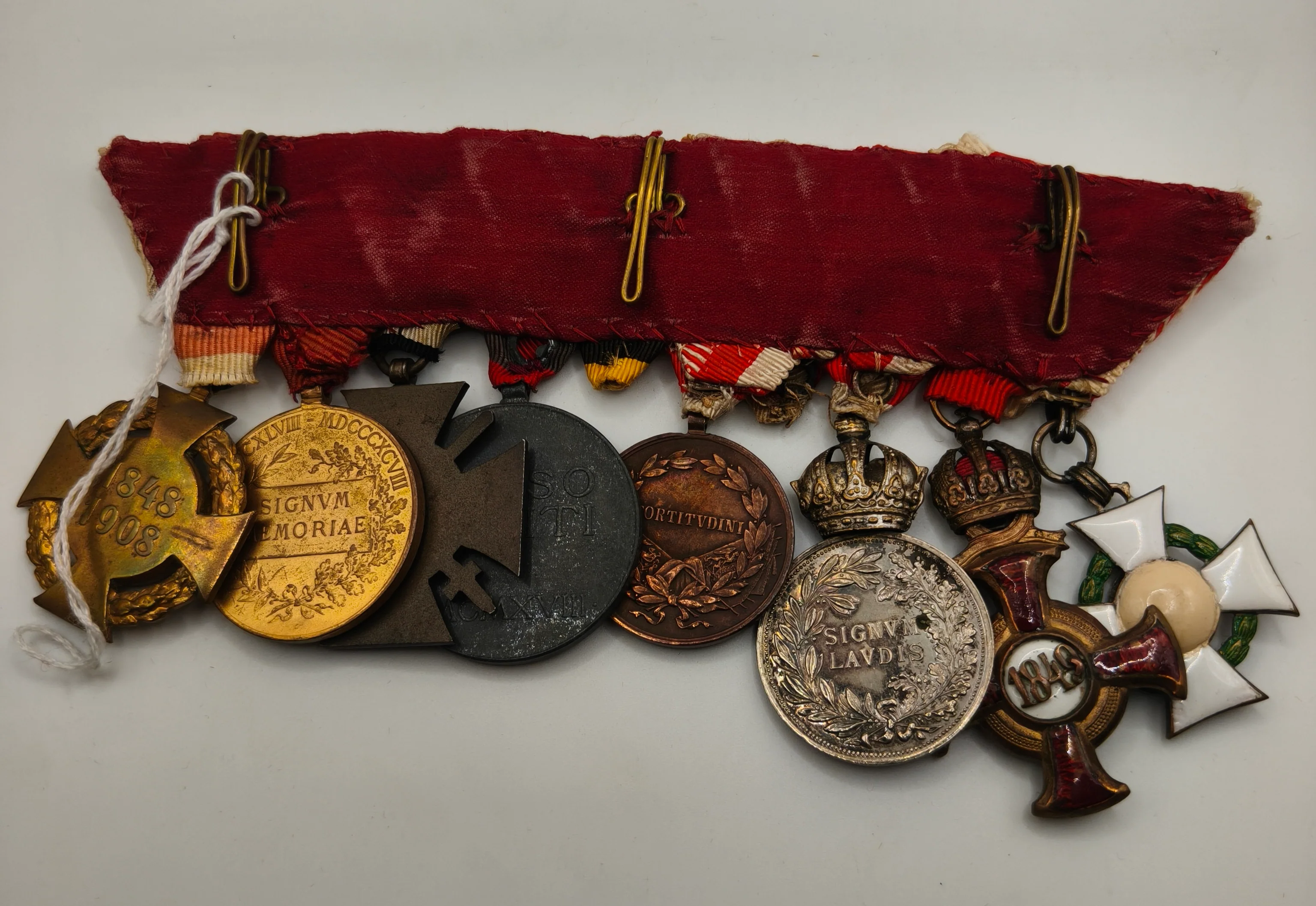 Austrian medal bar. Pre IWW Francisco Jos��