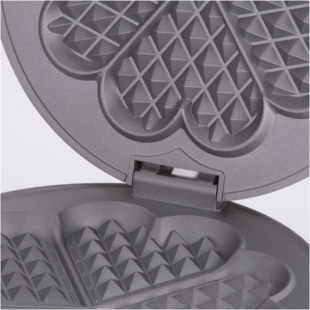 Waffeleisen Cloer 185 Waffelautomat chrom mit Temperaturregelung.