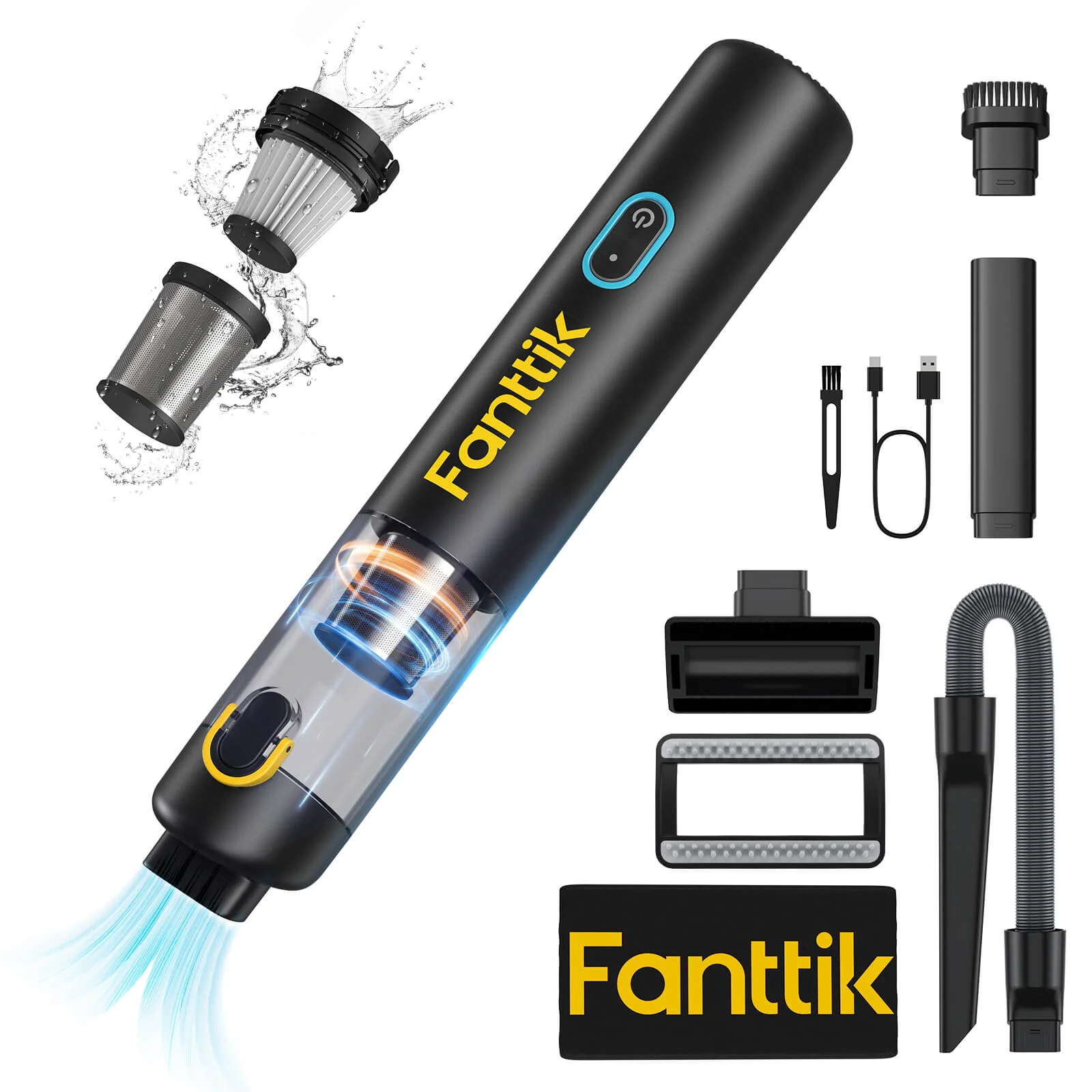Fanttik Slim V8 Mate Cordless Car Vacuum RobustClean&reg;