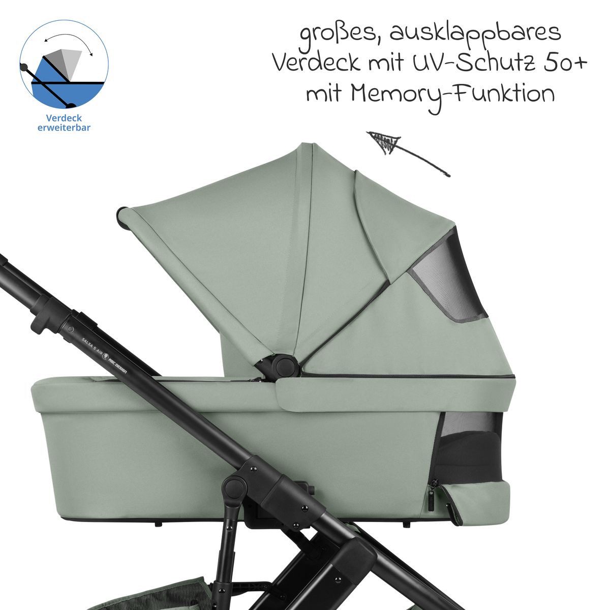 Kombi-Kinderwagen Salsa 5 Air - Pine
