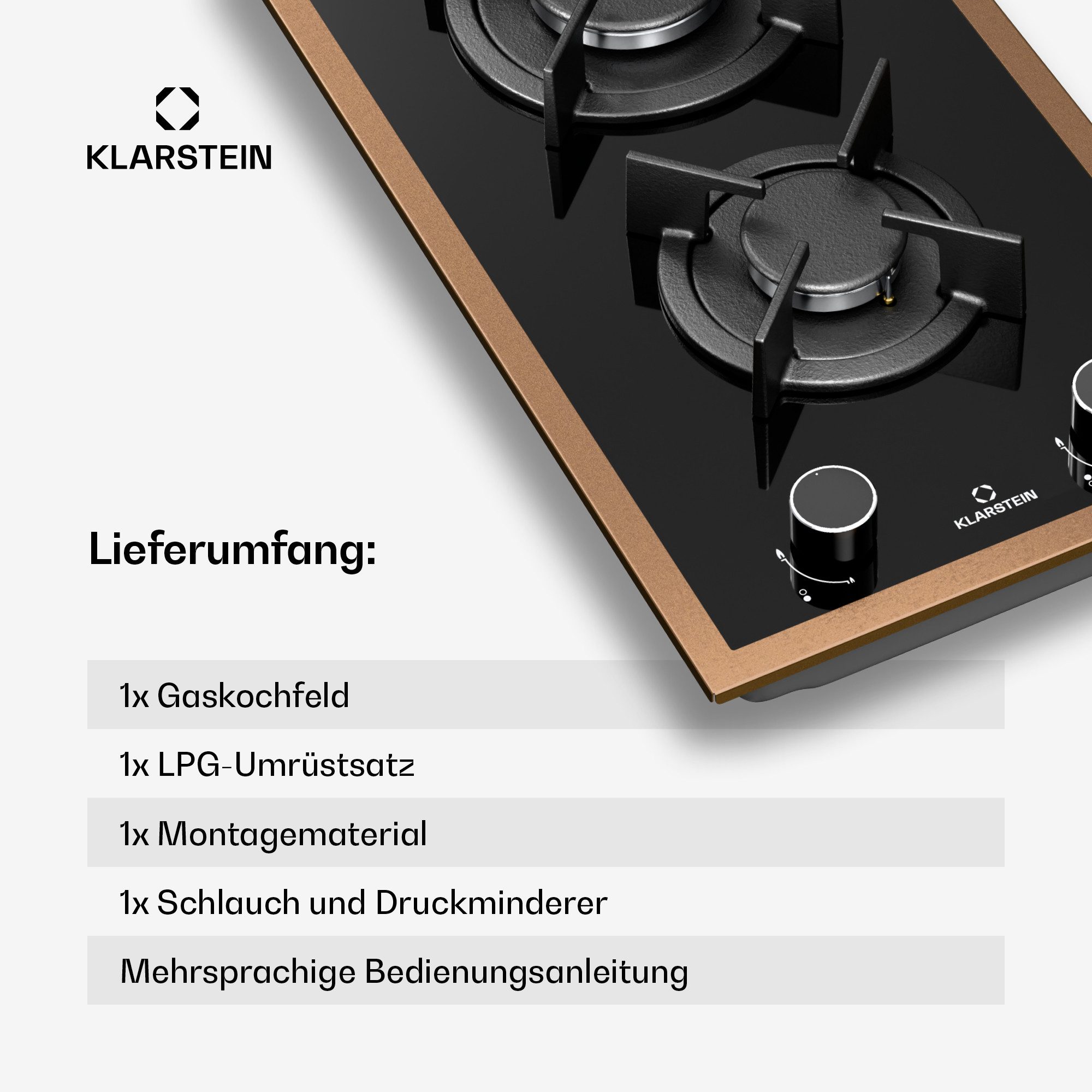Induktions-Kochfeld Lumiflame