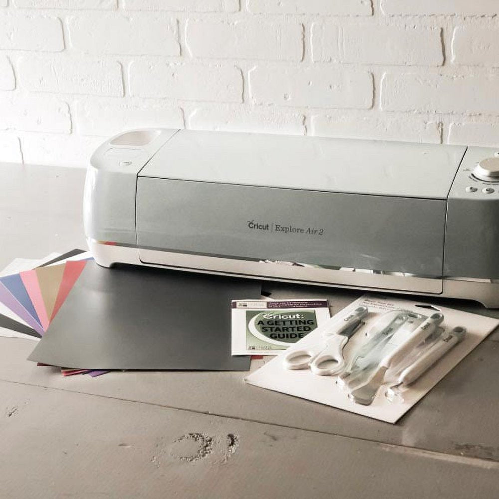 Cricut Explore Air 2 Machine Bundle with Bluetooth, Vinyl Starter Kit & Design Space Access