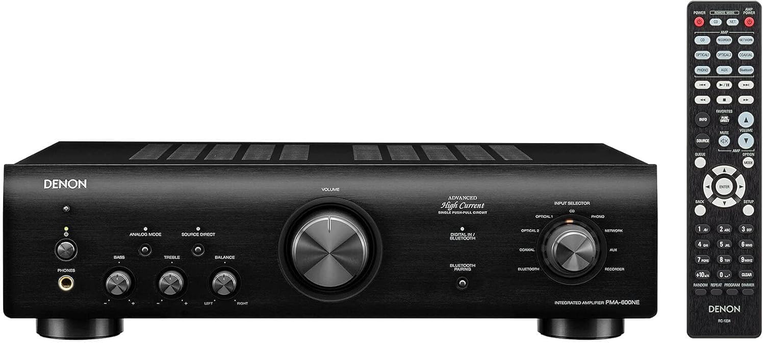 Denon PMA-600NE Integrated amplifier, Black