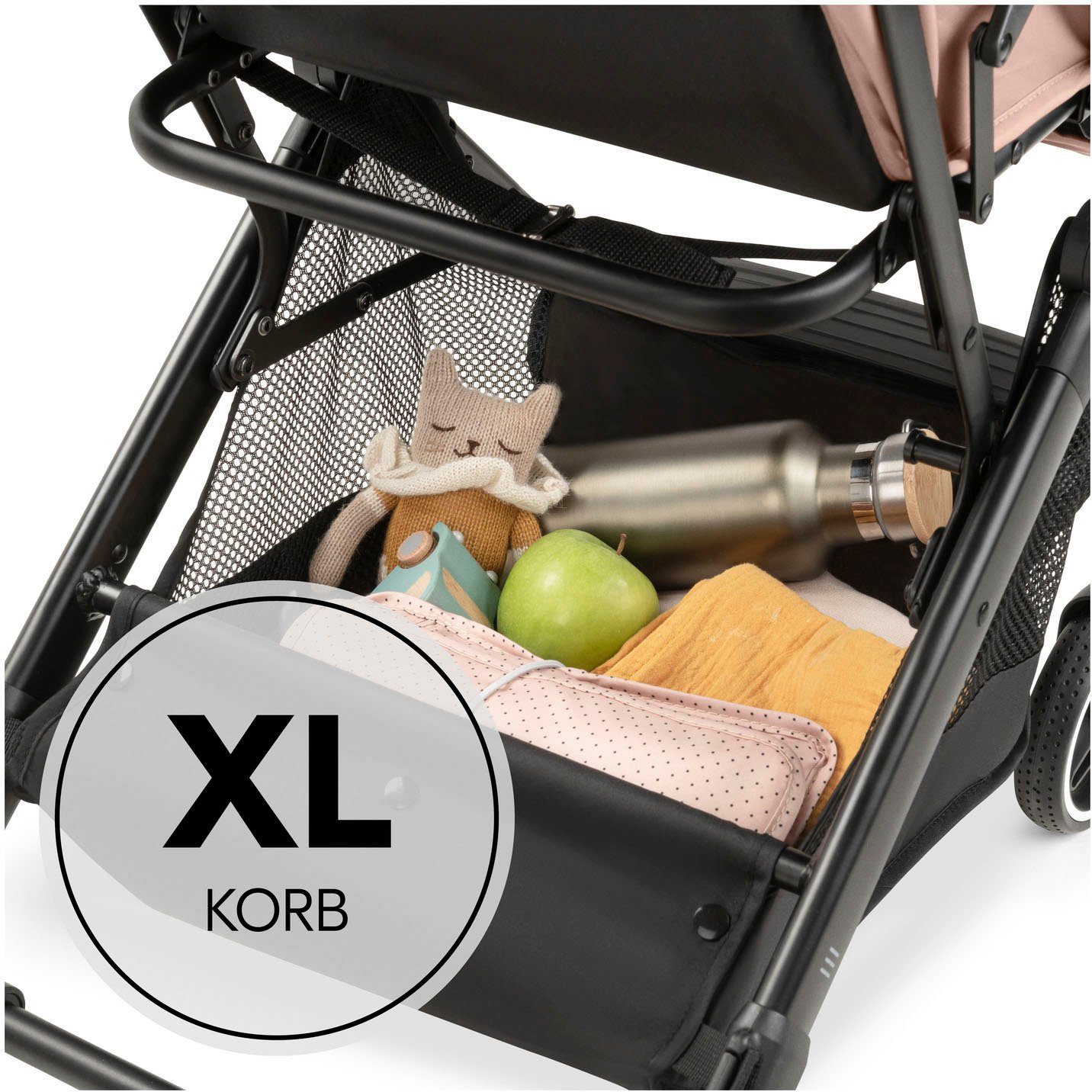 Kinder-Buggy Travel N Care Plus Buggy, hazelnut