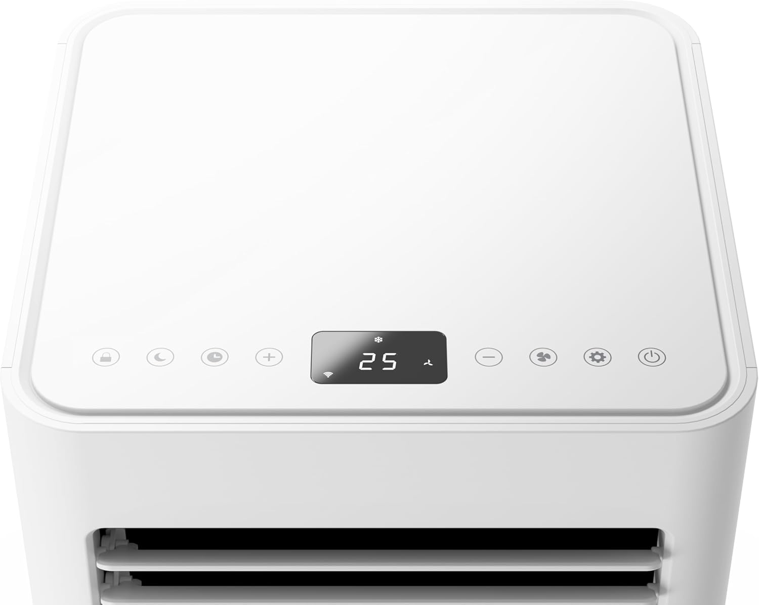 Olimpia Splendid, Dolceclima Slim 8 WWB, Climatizzatore Portatile 8.000 BTU/h, Ultra Slim Design, Classe A, Potenza 2,1 kW, Funzioni Raffrescamento, Deumidificazione, Ventilazione